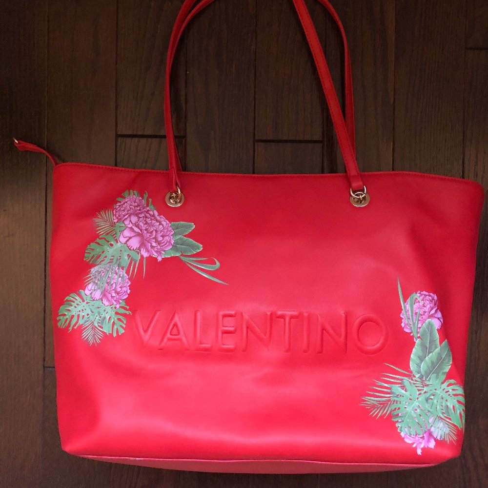 Valentino Logo Tote Bag